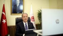 وزير الدفاع التركي خلوصي أكار-عارف أكدوغان/الأناضول