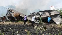 سياسة/تحطم طائرة جنوب السودان/(ديفيد دال مالوال/فرانس برس)