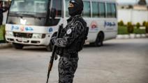 نصر من قوات الأمن الكردية في القامشلي- فرانس برس