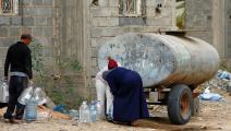 صهريج مياه للشرب في طرابلس ليبيا