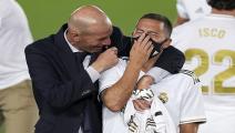 Hazard and Zidane