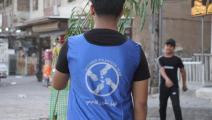مبادرة تشجير تطوعية في العاصمة العراقية بغداد (فيسبوك)