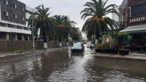 الأمطار تغرق شوارع تونس (العربي الجديد)