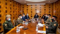 أول اجتماع للسلطة الجديدة في ليبيا(فيسبوك)