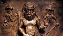 (من التماثيل البرونزية النيجيرية التي لا يزال يحتفظ بها المتحف البريطاني)
