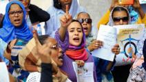 نساء وتظاهرات في السودان 1 (أشرف شاذلي/ فرانس برس)