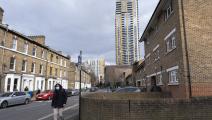 مبان سكنية في لندن في بريطانيا (مايك كمب/ Getty)