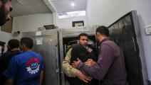 ضحايا القصف الإسرائيلي على غزة (عبد الحكيم أبو رياش)