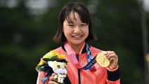 "السكايت بورد" الأولمبية: ميدالية ذهبية ليابانية بعمر الـ13 سنة