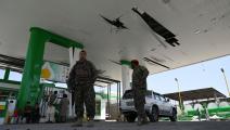 محطات الوقود في كابول تعاني من قلة الزبائن بعد ارتفاع الأسعار (Getty)