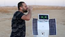 روبوت مصري يحول رطوبة الهواء لماء (تويتر)