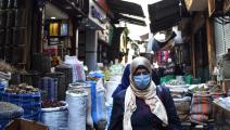 متاجر القاهرة تشهد حركة تسوق رغم جائحة كورونا (Getty)