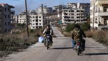 مسلحون موالون للنظام في سورية (يوسف قروشان/ فرانس برس)