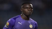 CAIRO, EGYPT - JUNE 23: Goalkeeper EDOUARD OSOQUE MENDY of Senegal during the 2019 Africa Cup of Nations Group C match between Senegal and Tanzania at 30th June Stadium on June 23, 2019 in Cairo, Egypt. (Photo by Visionhaus)
