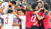 هل تنتهي رحلة مصر وتونس في دور الـ16 لأمم أفريقيا؟