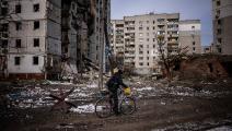 يجب وقف مخاطر الحرب في أوكرانيا (ديميتار ديلكوف/ فرانس برس)