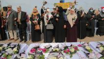 من احتفالية يوم المرأة العالمي في غزة (عبد الحكيم أبو رياش)