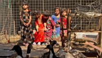 أطفال عراقيون وفقر في العراق (حسين فالح/ فرانس برس)