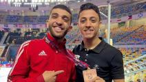 عمرو علاء يُحقق أول ميدالية مصرية في ألعاب البحر المتوسط