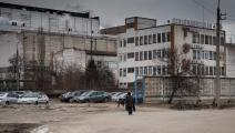 مصنع "آزوت" في سيفيرودونيتسك، فبراير 2021 (غاييل جيربيه/ Getty)