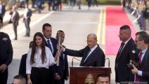 الرئيس ميشال عون يغادر قصر بعبدا (حسين بيضون)