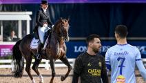 Anna Kasprzak of Denmark rides her horse Donnperignon during the Grand Prix final team dressage competition during the Longines FEI European Championships at Ullevi Stadium in Gothenburg, Sweden, on August 23, 2017. / AFP PHOTO / TT News Agency / Pontus LUNDAHL / Sweden OUT (Photo credit should read PONTUS LUNDAHL/AFP via Getty Images)