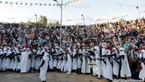 تشارك حشود كبيرة باحتفالات المولد في قُورارة (العربي الجديد)