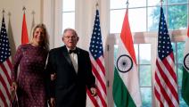 مينينديز وزوجته في البيت الأبيض، يونيو الماضي (ستيفاني رينولدز/فرانس برس)