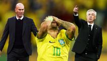 أنشيلوتي ينهي آمال زيدان ومنتخب البرازيل (العربي الجديد/Getty)