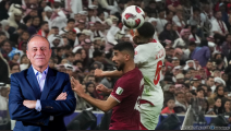 منتخب قطر فاز على نظيره اللبناني في حملة الدفاع عن لقبه (العربي الجديد/حسين بيضون)
