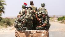 قوات من النظام السوري في درعا