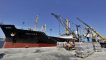 تركيا-ميناء أنقرة-صادرات تركيا-06-12-فرانس برس