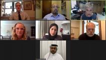 جلسة حوارية افتراضية نظمتها سفارة قطر في واشنطن(قنا)