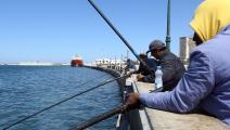 ليبيون وصيد سمك - ليبيا - مجتمع