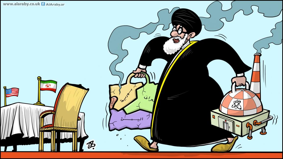 كاريكاتير ايران والمفاوضات / حجاج