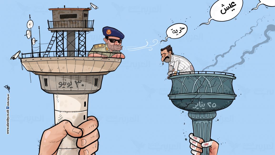 كاريكاتير ثورة يناير / البحادي