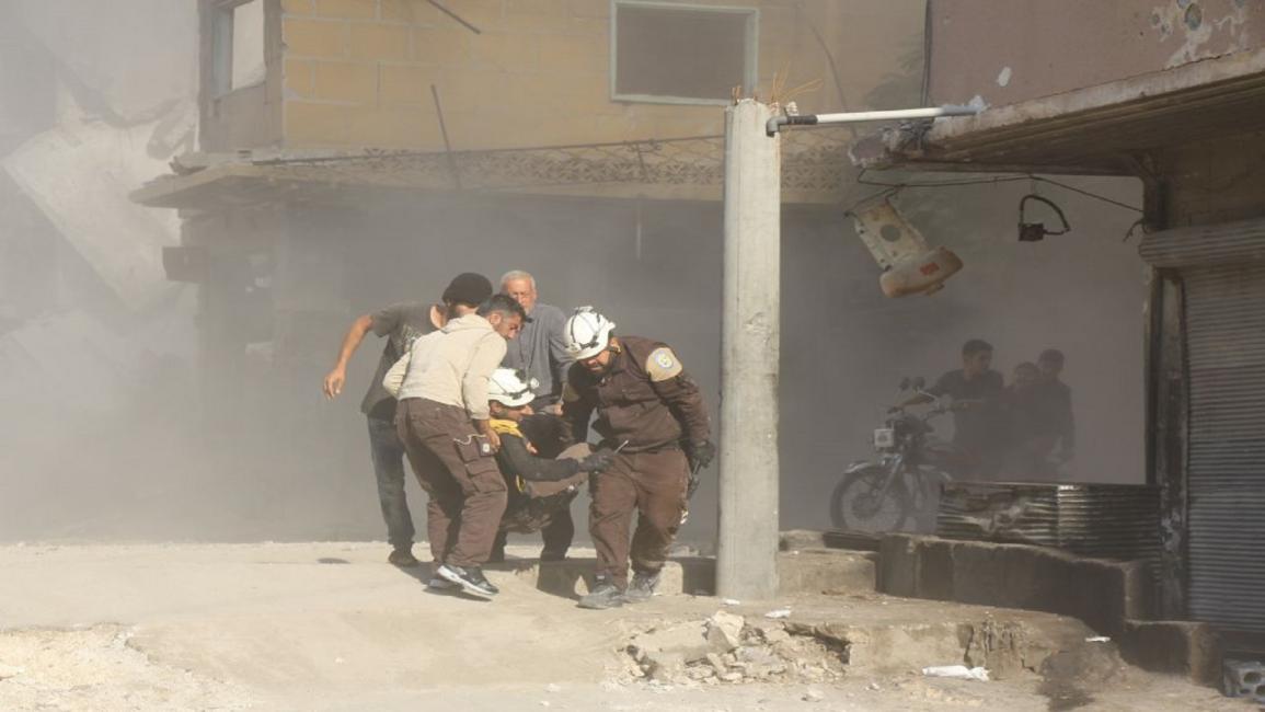 قصف إدلب ــ الأناضول