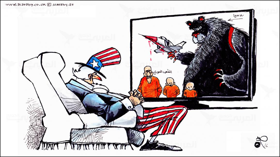 كاريكاتير الشعب السوري / حبيب حداد
