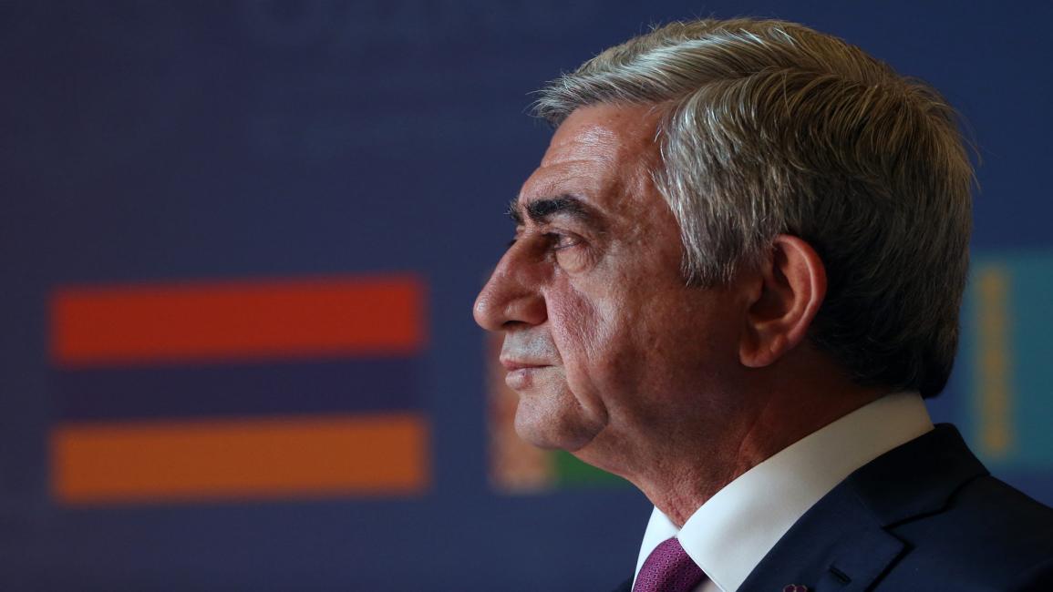 أرمينيا/سياسة/سيرج سركيسيان/(ميخاييل سفيلطوف/Getty )
