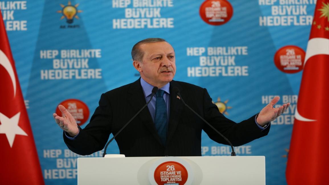 أردوغان/تركيا/سياسة/ (الأناضول)