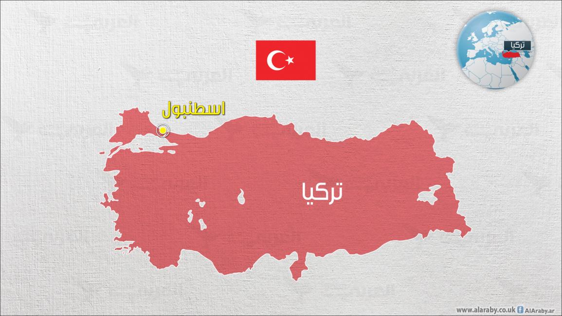 خريطة تركيا واسطنبول