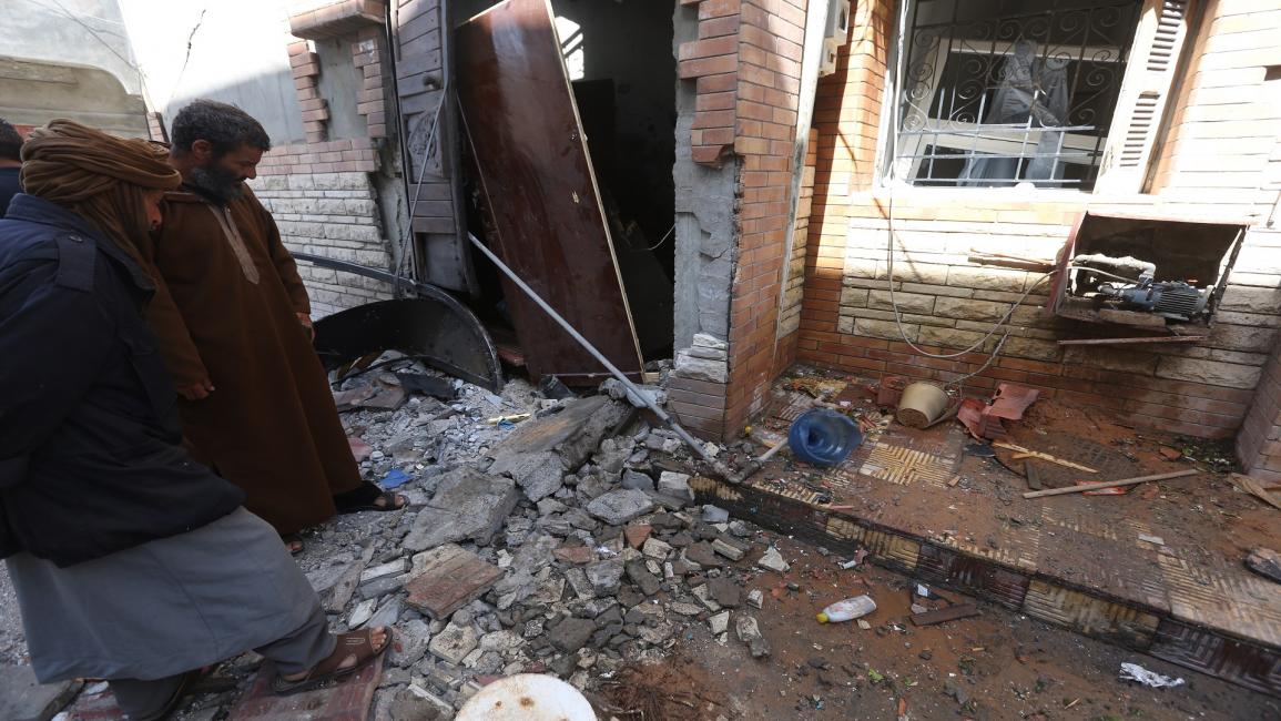 تدمير منزل في طرابلس- الأناضول