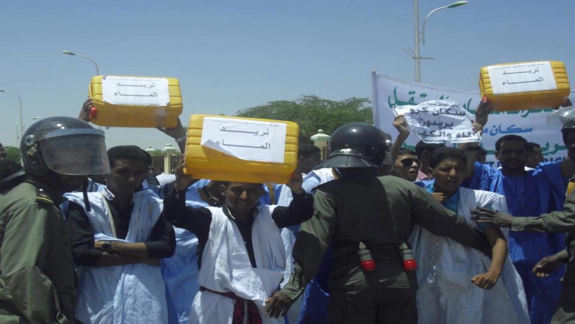 نقص المياه في موريتانيا