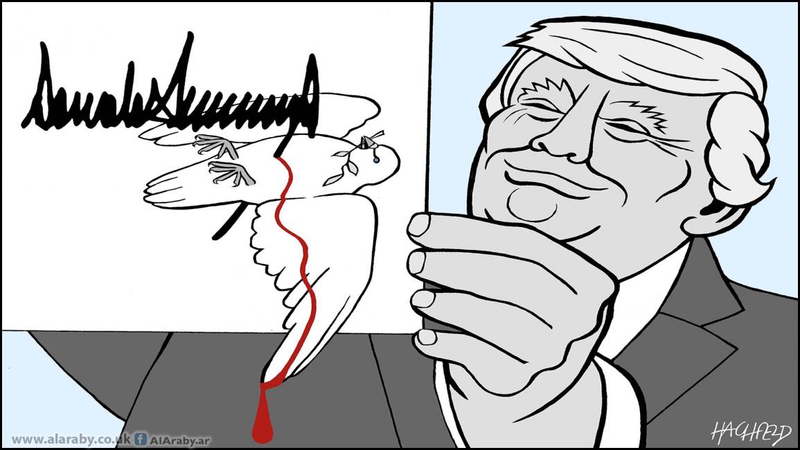 كاريكاتير ترامب والقدس / رينر