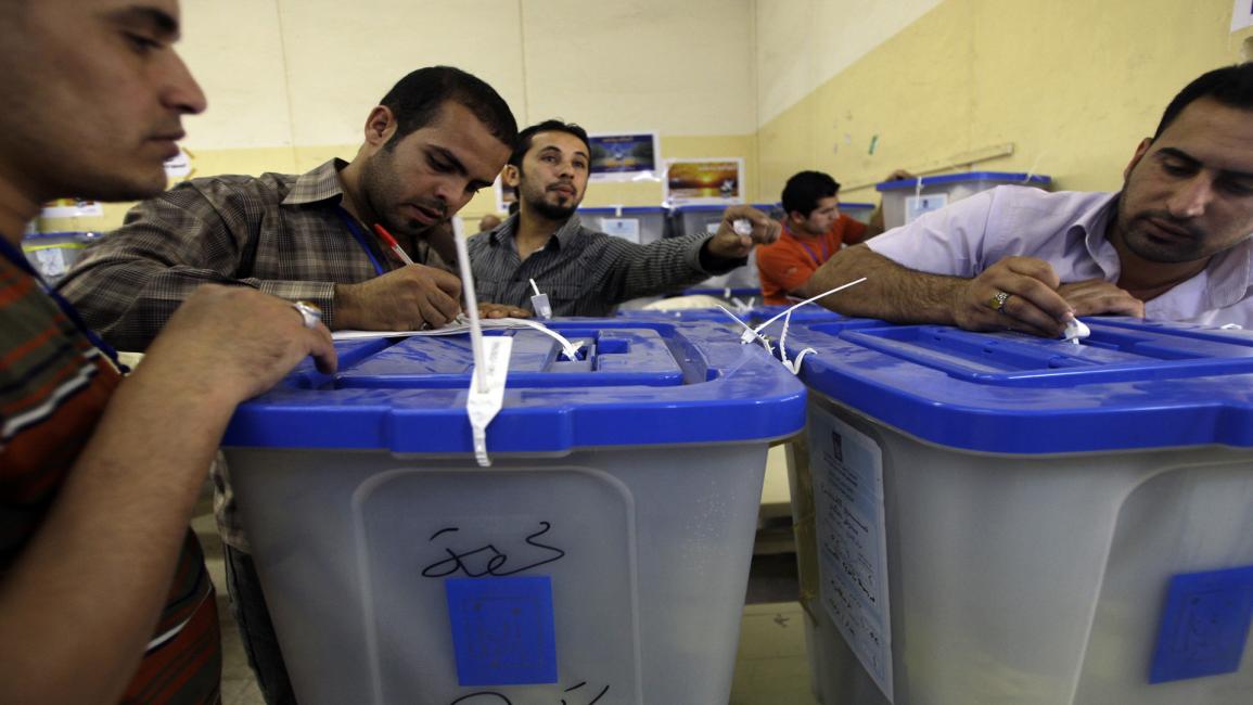 العراق/سياسة/الانتخابات العراقية/(علي السعدي/فرانس برس)