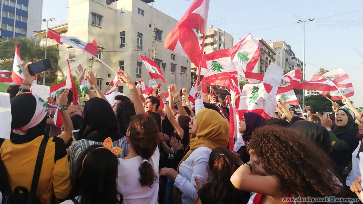 متظاهرو صيدا يواصلون الاحتجاج (العربي الجديد)