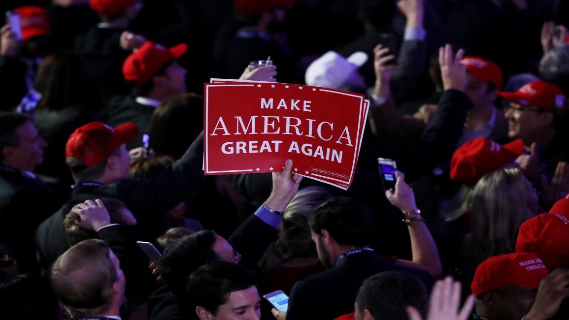 دونالد ترامب Make America Great Again/سياسة/جو رايدل/Getty