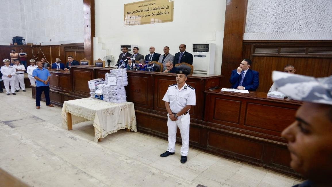 محاكم مصرية تعتمد على تحريات الشرطة وحدها (إسلام صفوت/Getty)