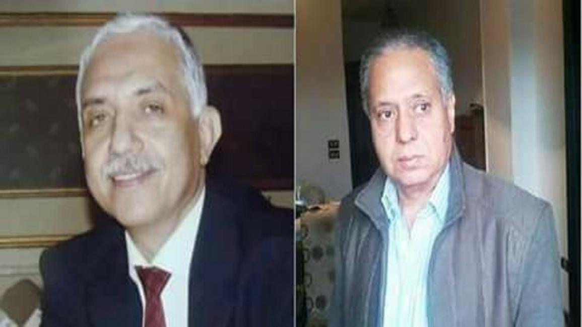 المعتقلان المصريان حسن حسين وجمال عبد الفتاح (فيسبوك)