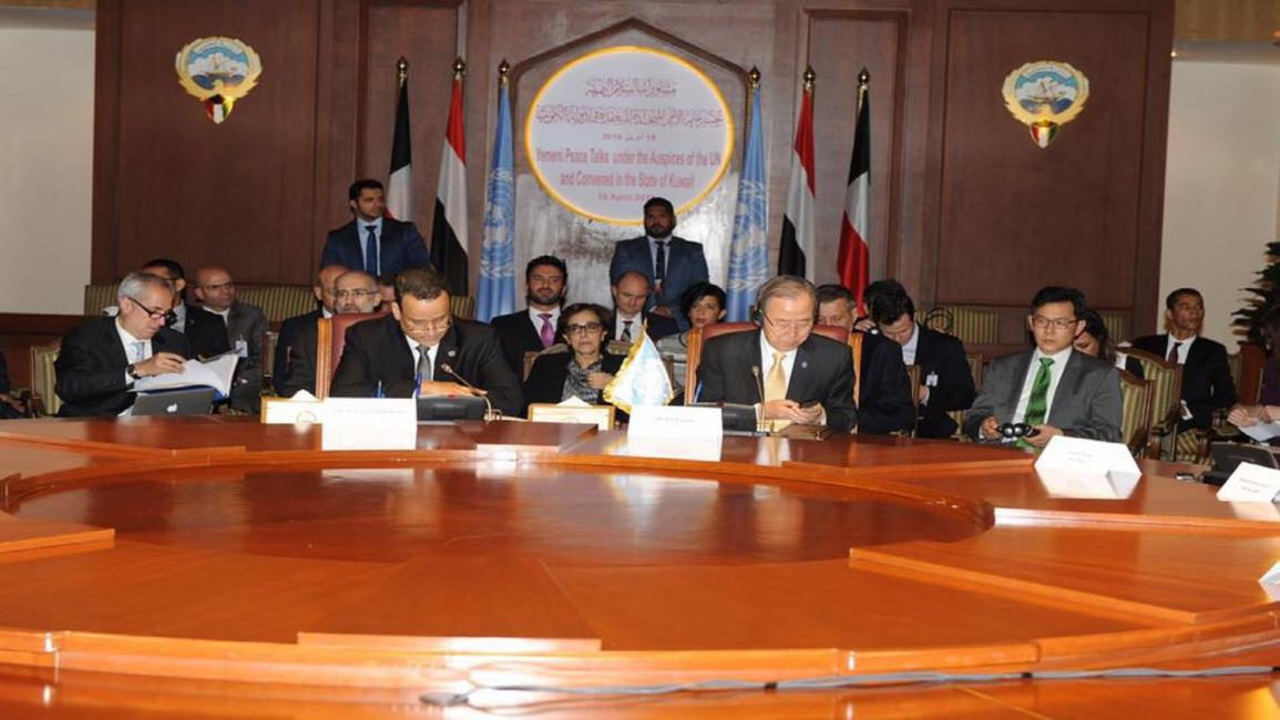 بان كي مون-المحادثات اليمنية-26-6-تويتر